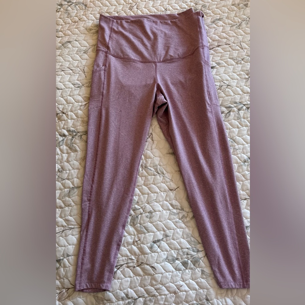 Mauve Maternity Leggings